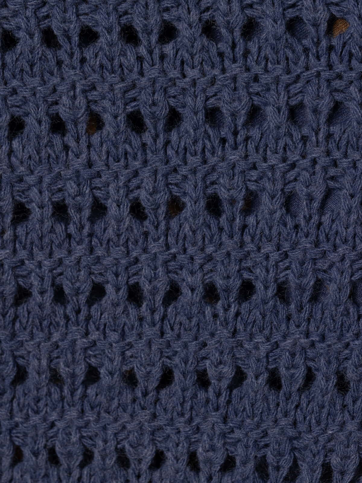 Oversized knitted jacket  Blue colour