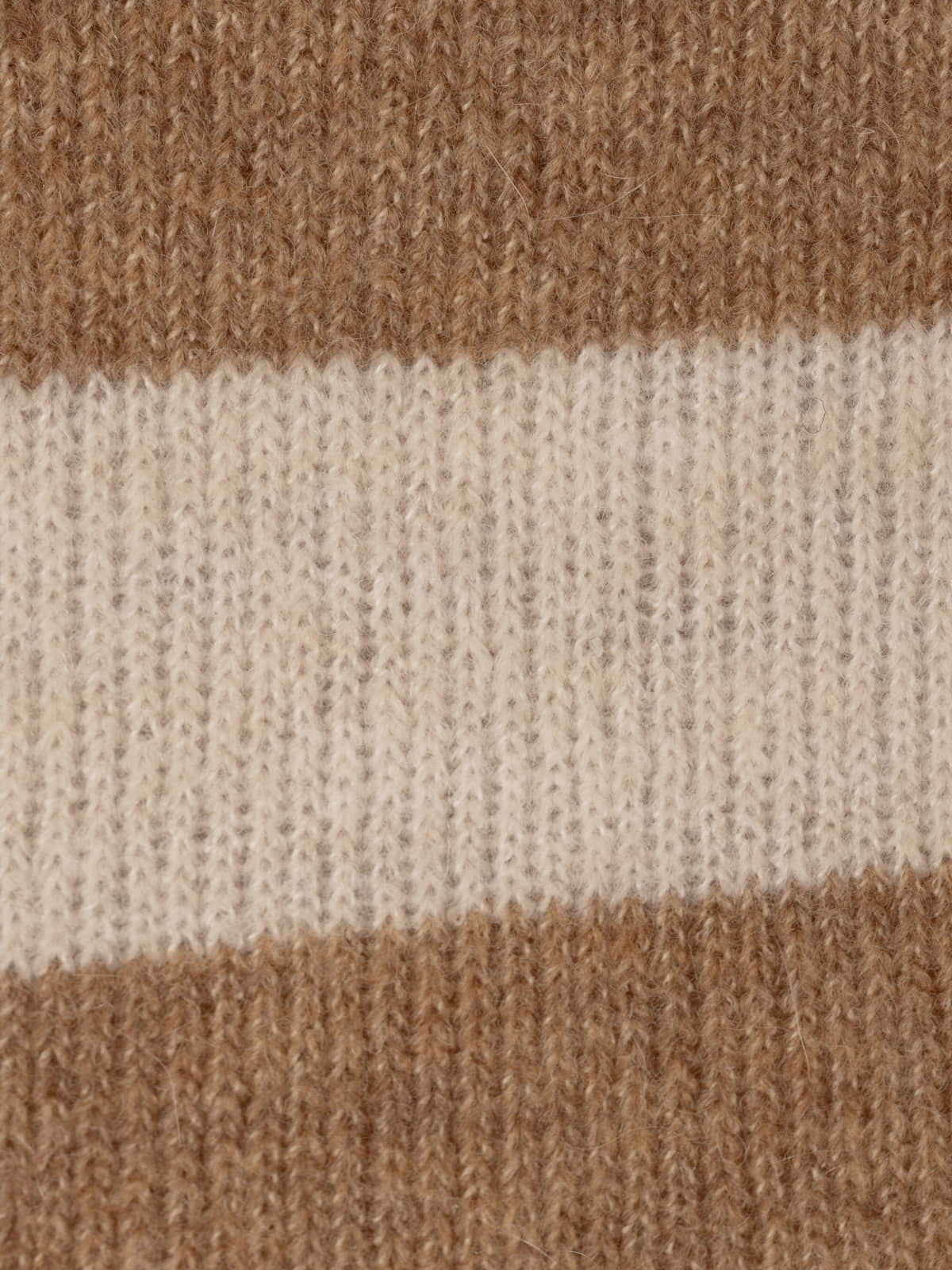 soft striped British jersey  Beige colour