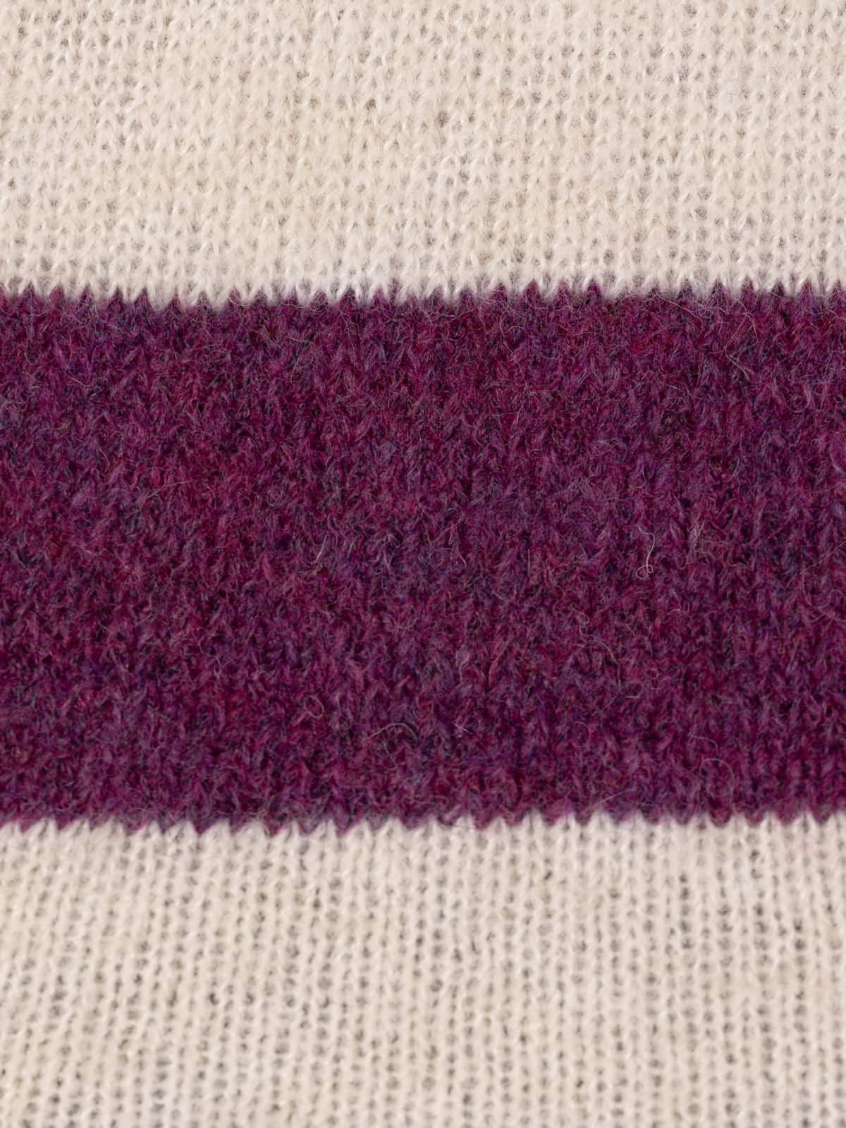 soft striped British jersey  Mallow colour