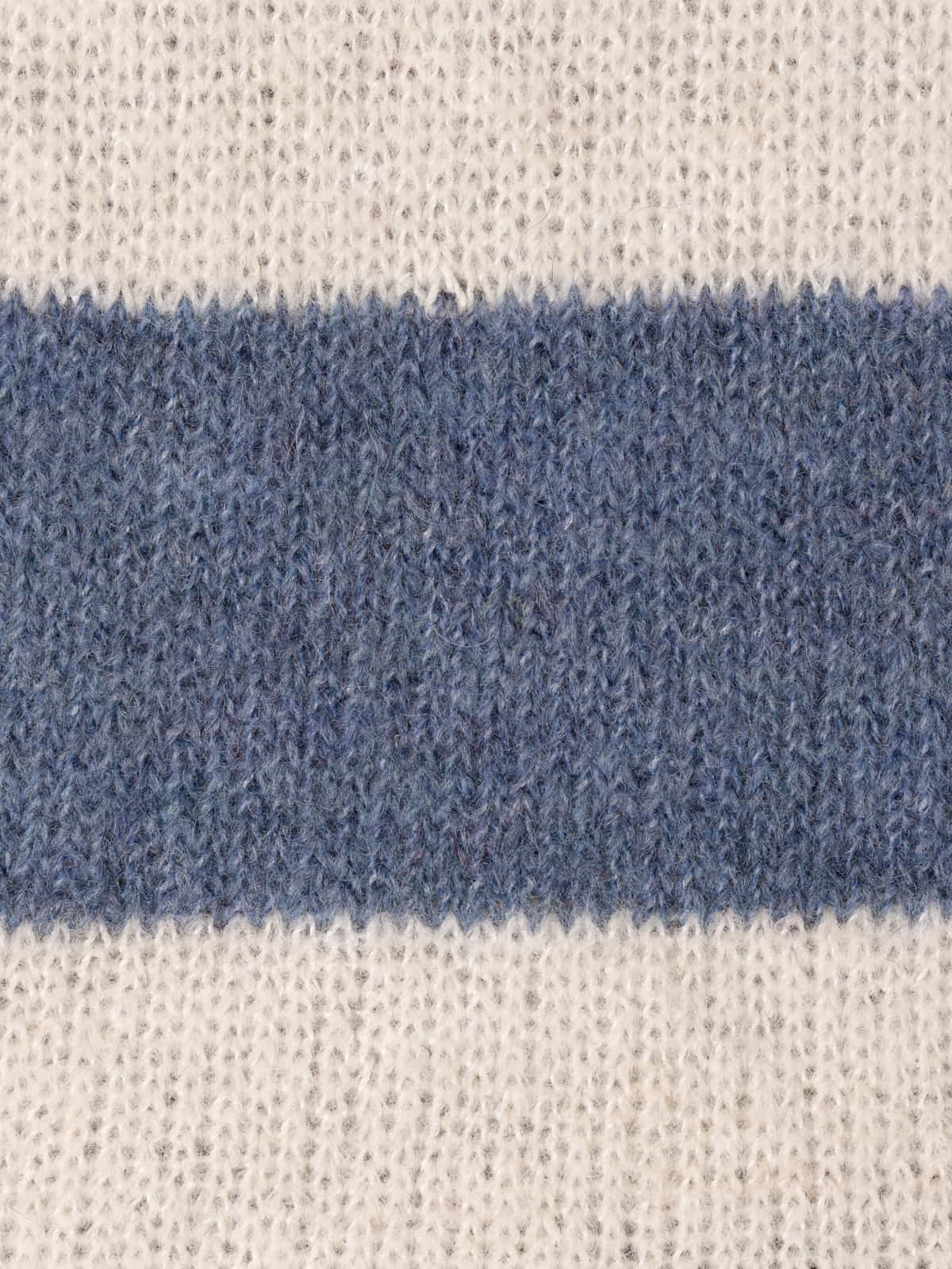 soft striped British jersey  Blue colour